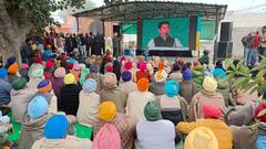 ਭਗਵੰਤ ਮਾਨ ਨੂੰ ਮੁੱਖ ਮੰਤਰੀ ਦਾ ਚਿਹਰਾ ਐਲਾਨੇ ਜਾਣ 'ਤੇ ਪਿੰਡ ਵਾਲਿਆਂ 'ਚ ਦਿੱਸਿਆ ਜੋਸ਼