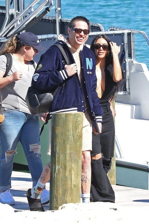 Kim Kardashian Shares Beach Photos From Bahamas, Fans Think Pete Davidson Is The Photographer