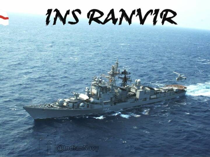 आईएनएस रणवीर एक मिसाइल-डेस्ट्रोयर युद्धपोत है और करीब 150 मीटर लंबा है. इस पर करीब 340 नौसैनिक और अधिकारी तैनात रहते हैं. रूस में बने ये जहाज 1986 में नौसेना में शामिल हुआ था और इस पर हेलीकॉप्टर भी तैनात हो सकता है. आईएनएस रणवीर सतह से सतह पर और सतह से आकाश में मार करने वाली मिसाइलों के साथ एंटी-एयरक्राफ्ट गन, एंटी मिसाइल गन, एंटी सबमरीन रॉकेट लॉन्चर और टोरपीडो तक से लैस है.