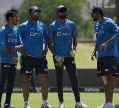 PHOTO : भारतीय संघ एकदिवसीय सामन्यांसाठी सज्ज, कसून करतोय सराव