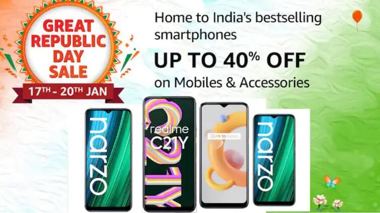 Amazon Republic Day 2022 Sale: Know about Realme phone offers details inside Amazon Republic Sale : Amazon સેલમાં સૌથી સસ્તા Realme ફોન, ઑફર્સ ઉમેરીને માત્ર 5 હજારમાં ખરીદો