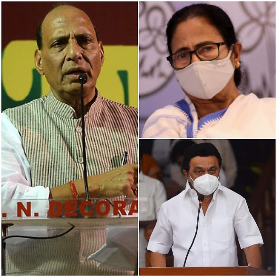 Republic Day 2022: Rajnath Singh Writes To Mamata, Stalin Over Rejection Of State Tableaux Republic Day 2022: Rajnath Singh Writes To Mamata, Stalin Over Rejection Of State Tableaux