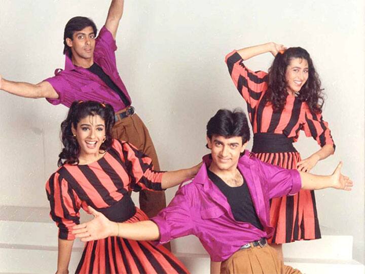 Andaz Apna Apna was completed in 3 years due to clash between raveena tandon karisma kapoor and salman khan aamir khan Andaaz Apna Apna: एक ऐसी फिल्म जिसके कलाकारों के आपसी झगड़े ने डायरेक्टर को दिखा दिए दिन में तारे, 3 साल में जाकर पूरी हुई थी फिल्म