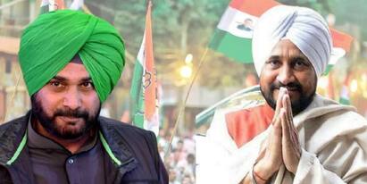 Punjab Polls 2022: Congress hints at making Charanjit Singh Channi the CM Face Navjot Singh Sidhu camp plays it down Punjab Polls 2022: প্রকৃত রাজাকে যোগ্যতা জাহির করতে হয় না, চান্নিকে সামনে রেখে সিধুকেই কি বার্তা কংগ্রেসের!