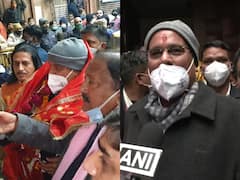 UP Election 2022: मथुरा पहुंचे छत्तीसगढ़ के सीएम भूपेश बघेल, बांके बिहारी के दर्शन कर मांगी कांग्रेस की जीत की दुआ, देखें तस्वीरें