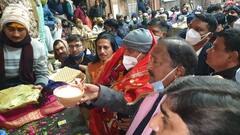 UP Election 2022: मथुरा पहुंचे छत्तीसगढ़ के सीएम भूपेश बघेल, बांके बिहारी के दर्शन कर मांगी कांग्रेस की जीत की दुआ, देखें तस्वीरें