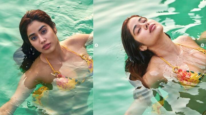 Janhvi Kapoor Photos : બોલીવૂડ એક્ટ્રેસ જ્હાન્વી કપૂરે ફરી એકવાર તસવીરો શેર કરી છે.