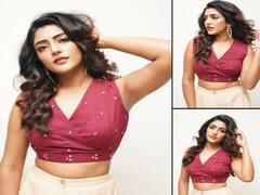 Actress Eesha Rebba | குறுக்கு சிறுத்தவளே.! நடிகை ஈஷா ரெப்பாவின் அழகான புகைப்படங்கள்!