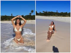 Kim Kardashian Shares Beach Photos From Bahamas, Fans Think Pete Davidson Is The Photographer