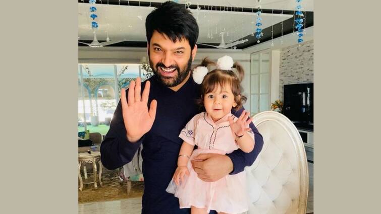 Kapil Sharma’s daughter Anayra plays drums and says Papa aap bajao, comedian Replies Like father like daughter Kapil Sharma’s Daughter: ড্রাম বাজাচ্ছে একরত্তি মেয়ে, ভিডিও শেয়ার কপিল শর্মার