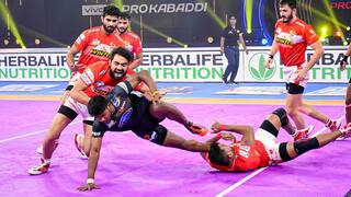Pro Kabaddi: प्रो कबड्डी सीजन 8 में हुआ 13वां टाई, गुजरात जायंट्स और यू मुंबा का मैच बराबरी पर समाप्त