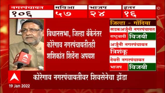Nawab Malik on Election Results 2022: नगरपंचायत निवडणुकीच्या निकालावर मलिकांची प्रतिक्रिया ABP Majha