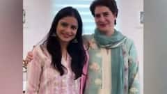 Why did Priyanka Gandhi say, 'Aap sirf mahilaon se aise prashn poochte hain?'