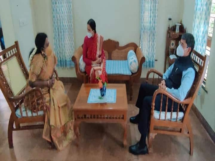 Governor of Tamil Nadu RN Ravi in consultation with the Governor of Pondicherry in Auroville - Do you know why? ஆரோவில்லில் தமிழிசை உடன் ஆலோசனை நடத்திய தமிழக ஆளுநர் ஆர்.என்.ரவி - ஏன் தெரியுமா?