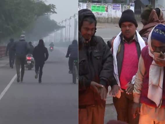 UP weather: यूपी में बढ़ा ठंड का कहर, शीतलहर में अलाव बना लोगों का सहारा, देखिए तस्वीरें UP weather: यूपी में बढ़ा ठंड का कहर, शीतलहर में अलाव बना लोगों का सहारा, देखिए तस्वीरें