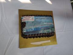 राजधानी एक्सप्रेस आज वाढदिवस, केक कापून वाढदिवस साजरा