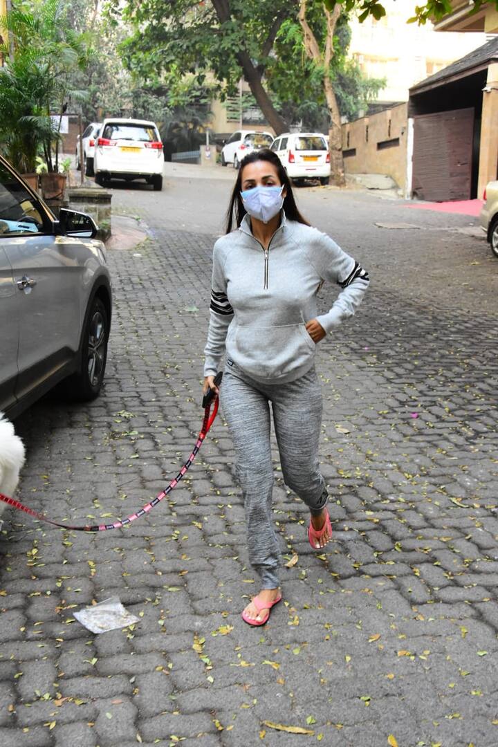 Malaika is a fitness freak. She often shares workout videos of herself on Instagram. She also treats her fans to her stunning pictures.