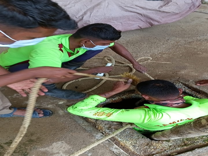 தாம்பரம் அருகே கழிவுநீர் தொட்டியை சுத்தம் செய்யும் போது விஷவாயு தாக்கி இரண்டு பேர் உயிரிழப்பு