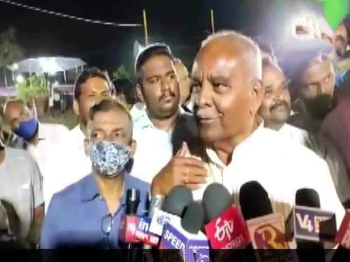 Karnataka minister Umesh Katti refuses to wear mask, claims PM Modi said not mandatory Karnataka Minister: మంత్రి గారు మాస్కు పెట్టుకోరట..! మోదీ వద్దన్నారట!