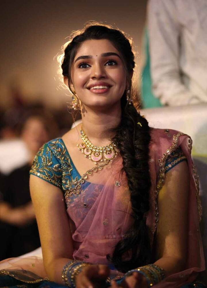 தெலுங்கில் மூன்று படங்களில் நாயகியாக நடித்து வருகிறார்.