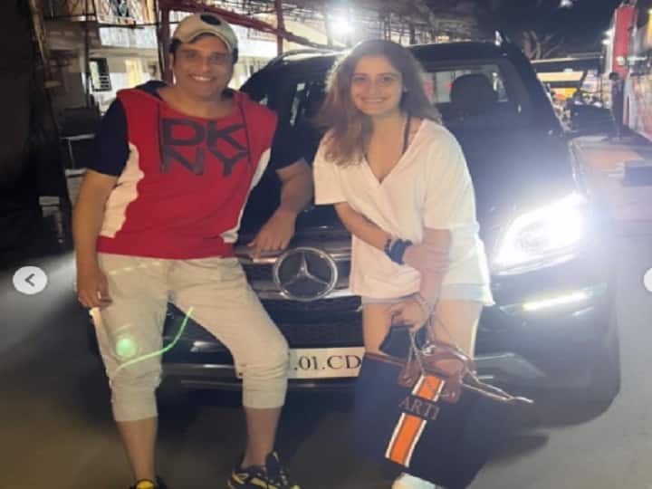 Krushna Abhishek Buy Mercedes car Sister Aarti Singh and Wife Kashmera Shah react Krushna Abhishek ने खरीदी ये लग्जरी कार तो खुशी फूले नहीं समाईं Arti Singh, कश्मीरा शाह ने ऐसे किया रिएक्ट