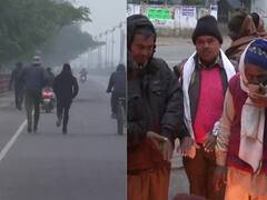 UP weather: यूपी में बढ़ा ठंड का कहर, शीतलहर में अलाव बना लोगों का सहारा, देखिए तस्वीरें