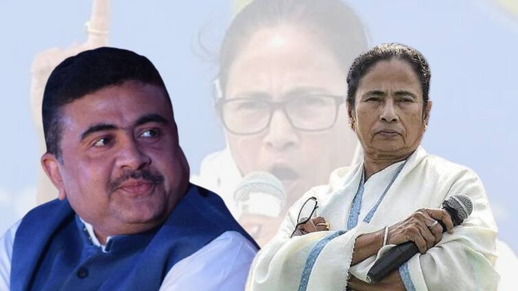 BJP Suvendu Adhikari on TMCs Mamata Banerjees Uttar Pradesh tour says nobody will understand chief ministers hindi language Suvendu Adhikari: ‘মুখ্যমন্ত্রী যা হিন্দি বলেন, উত্তরপ্রদেশে কেউ বুঝবে না’, মমতার সফর নিয়ে কটাক্ষ শুভেন্দুর