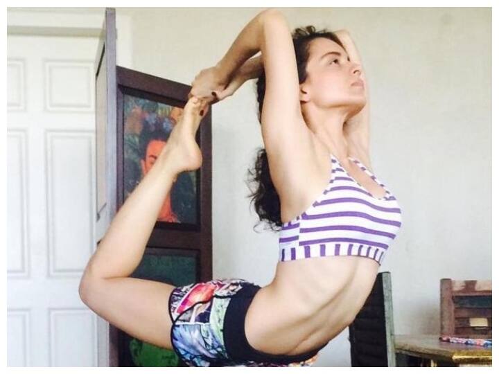 Kangana Ranaut Fitness Queen Kangana day is incomplete without workouts she had reduced her weight by 5 kg in 10 days वर्कआउट के बिना अधूरा है क्वीन कंगना का दिन, 10 दिन में घटाया था अपना 5 किलो वजन