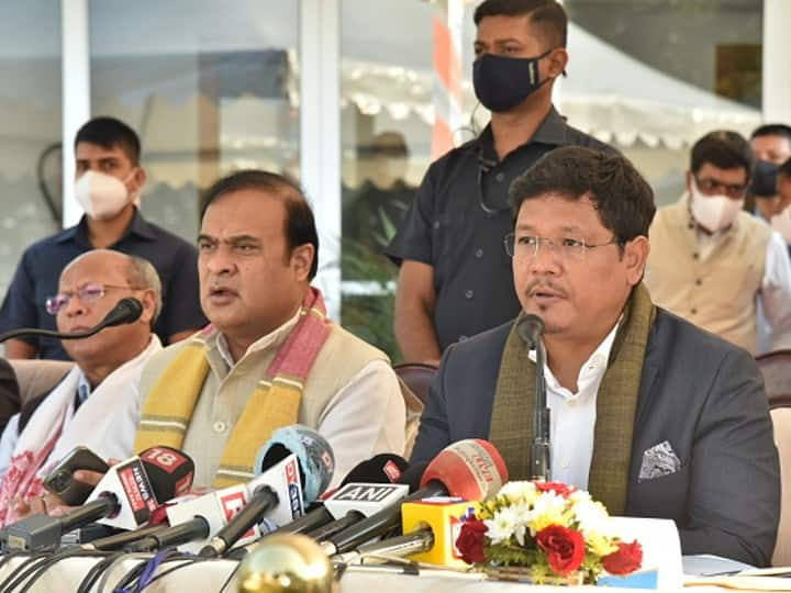 CMs Sangma, Himanata To Meet HM Amit Shah Over Assam-Meghalaya Border Dispute