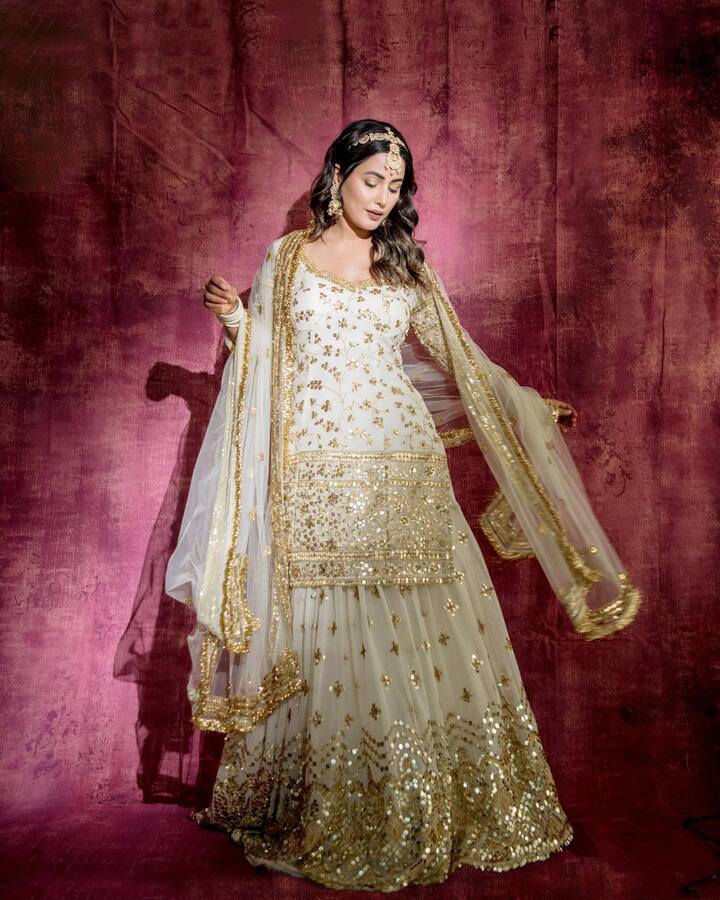 सिर से लेकर पैर तक हिना खान बला की खूबसूरत हैं. उनकी सुंदरता की जितनी तारीफ की जाए उतनी कम है.