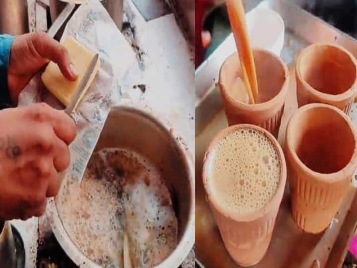 Butter masala tea is going viral on social media, know the recipe of this tea Watch: मक्खन-मसाला चाय पिलाकर लोगों की सर्दी भगा रहा यह चाय वाला, इस तरह से घर पर भी बना सकते हैं आप