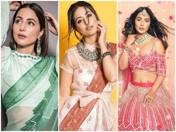 Hina Khan Photos: हिना खान के अंग-अंग में छुपा है रूप का खजाना, टीवी की कोमोलिका का ट्रेलिशनल लुक देख जमाना हुआ दीवाना Hina Khan Photos: हिना खान के अंग-अंग में छुपा है रूप का खजाना, टीवी की कोमोलिका का ट्रेलिशनल लुक देख जमाना हुआ दीवाना