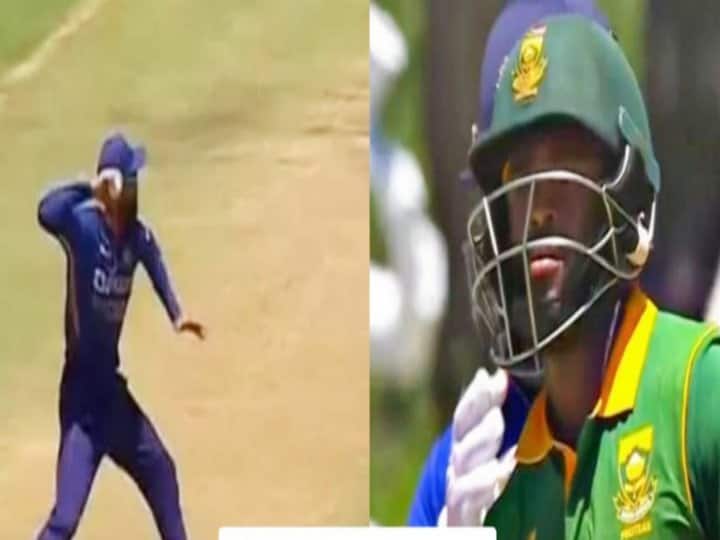 Ind vs SA first ODI virat kohli heated argument south africa skipper temba bavuma Ind vs SA: मैदान पर दक्षिण अफ्रीकी कप्तान से भिड़े विराट कोहली, दिया ये जवाब, देखें वीडियो