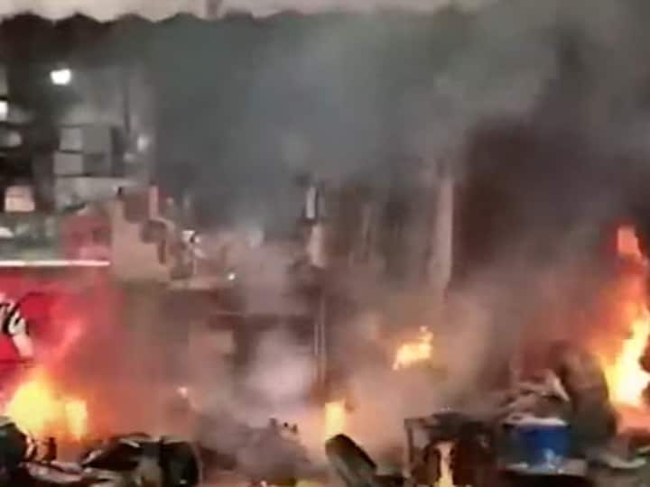 Blast in truck carrying explosives kills 17, destroys 500 buildings ਵਿਸਫੋਟਕ ਲਿਜਾ ਰਹੇ ਟਰੱਕ 'ਚ ਭਿਆਨਕ ਬਲਾਸਟ, 17 ਦੀ ਮੌਤ, 500 ਇਮਾਰਤਾਂ ਤਬਾਹ