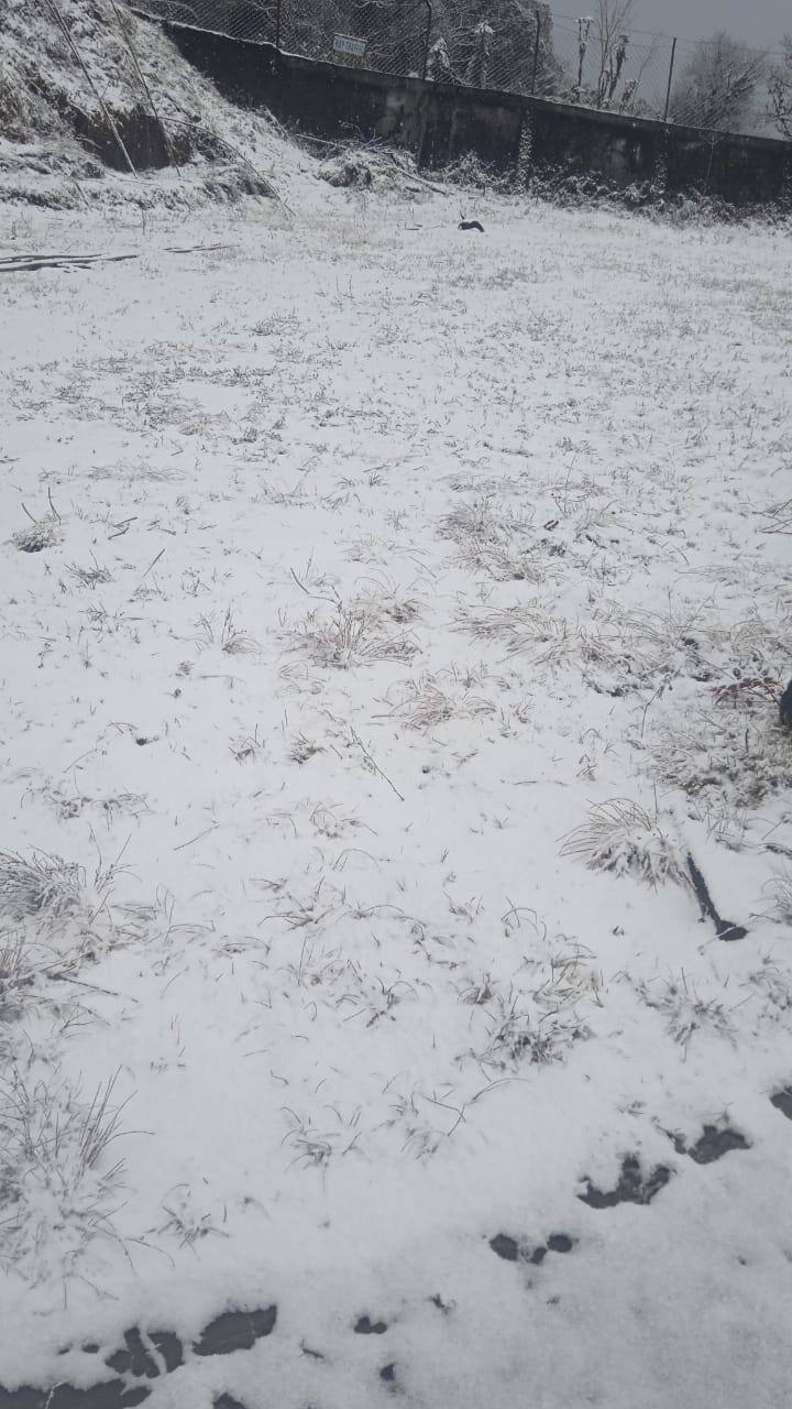 এর মাঝেই বৃহস্পতিবার দুপুরে একপশলা বৃষ্টি ও হালকা তুষারপাত দার্জিলিংজুড়ে।