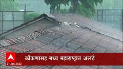 Maharashtra Rain: कोकणासह मध्य महाराष्ट्रात अलर्ट, पुन्हा एकदा पावसाचे ढग ABP Majha