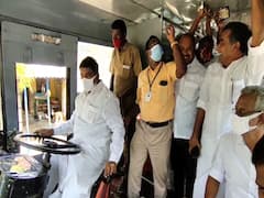 Watch Video| வாக்குறுதியை நிறைவேற்றிய எம்.எல்.ஏ - 6 கி.மீ தூரம் அரசு பேருந்தை ஓட்டி அசத்தல்