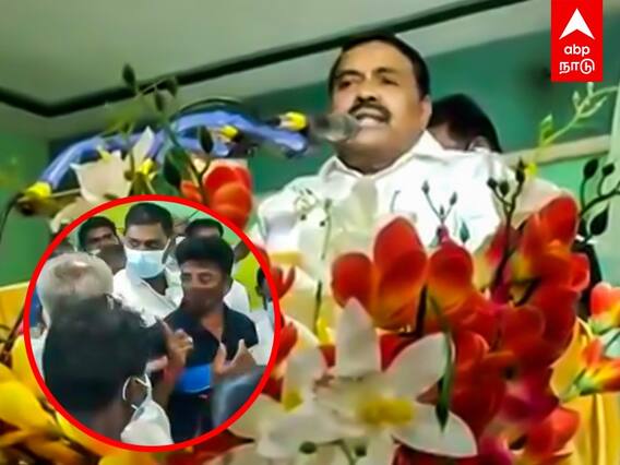 Rajakannappan Speech : அமைச்சர் ராஜகண்ணப்பன் பேசும் போது குறுக்கிட்ட நபரால் பரபரப்பு!