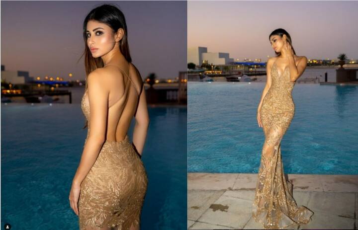 બોલીવૂડ એક્ટ્રેસ મૌની રોયની વધુ તસવીરો સામે આવી છે. બોયફ્રેન્ડ સુરજ નામ્બિયાર સાથે લગ્નનના સમાચારો વચ્ચે વધુ એકવાર તેણે તસવીરો શેર કરી છે. તેણે હવે જલપરી લૂકમાં તસવીરો શેર કરી છે. જેમાં તેણે ખૂબ જ બોલ્ડ પોઝ આપ્યા છે.