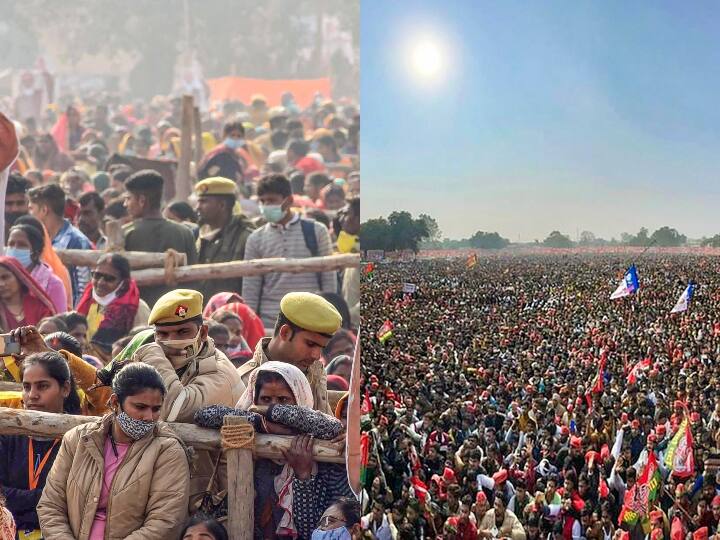 UP Election 2022: Election Commission to decide on Saturday whether ban on physical rallies should continue Election 2022: क्या रैलियों पर जारी रहेगा प्रतिबंध? EC कल लेगा फैसला, जानें- चुनावी राज्यों में कोरोना का हाल