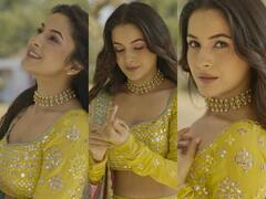 Shehnaaz Gill Photos: येलो कलर के लहंगे में कातिलाना स्माइल, शहनाज गिल के रॉयल लुक ने कुछ यूं लूटी महफिल
