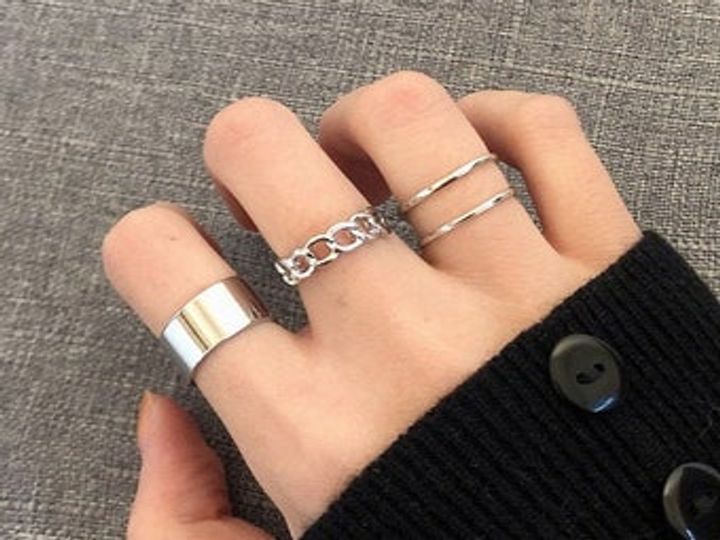 Black onyx Silver Ring, 925 sterling silver ring for women. | eBay