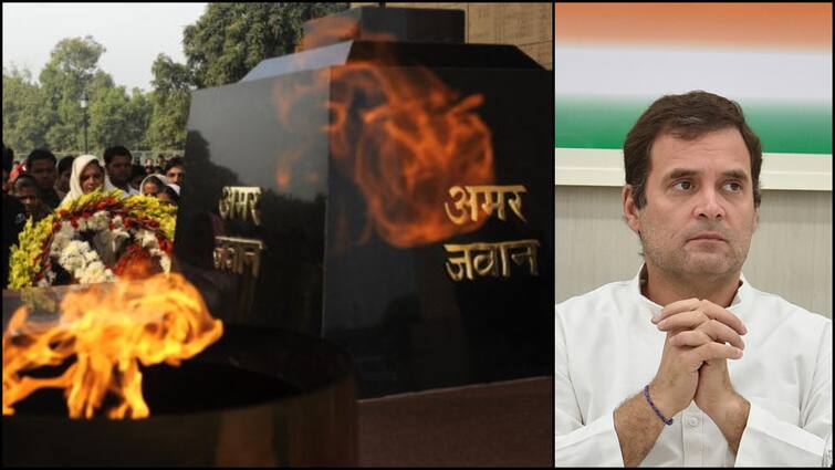 Everything Must Be Re-Invented Post 2014?: Congress Leaders Attack BJP Over Extinguishing Of Amar Jawan Jyoti Everything Must Be Re-Invented Post 2014?: Congress Attacks BJP Over 'Extinguishing Of Amar Jawan Jyoti'