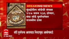 BMC Election 2022: मुंबई महापालिकेतील पक्षीय बलाबल, आयोगाला आराखडा सादर ABP Majha