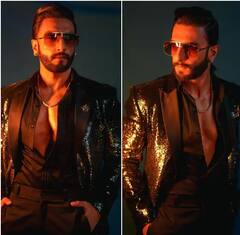Ranveer Singh: বাদামি ব্লেজারে স্টাইলিশ লুকে নেট দুনিয়ায় ঝড় তুললেন রণবীর সিংহ
