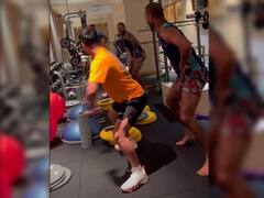 Shikhan Dhawan-Ishan Kishan Dance: जिम में AP Dhillon के गाने पर शिखर और ईशान ने किया लाजवाब डांस, देखकर हंसते रहे बाकी क्रिकेटर्स