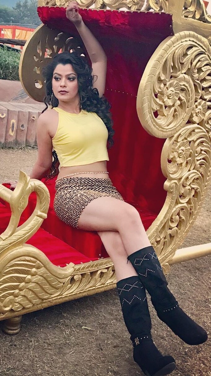 निधि का का सिजलिंग लुक