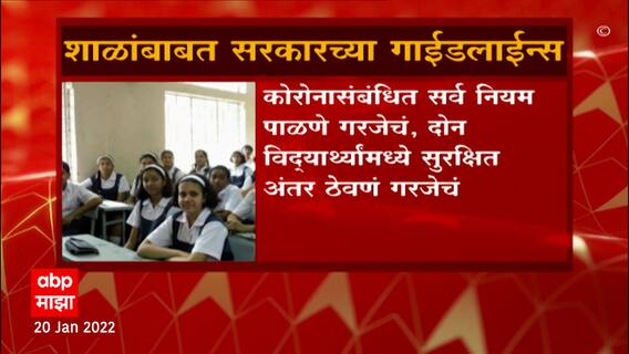 Maharashtra Schools : राज्यात सोमवारपासून शाळा सुरू करण्यास परवानगी, स्थानिक प्रशासन घेणार निर्णय