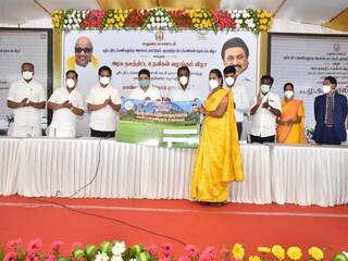 அரசு விழாவில் நிதியமைச்சர் பிடிஆர் பழனிவேல் தியாகராஜனை புகழ்ந்து தள்ளிய முதல்வர் - ஏன் தெரியுமா?