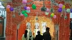 Delhi: lajpat Nagar में चोर रघुनाथ मंदिर से चुरा ले गए भगवान के 10 लाख के 11 मुकुट